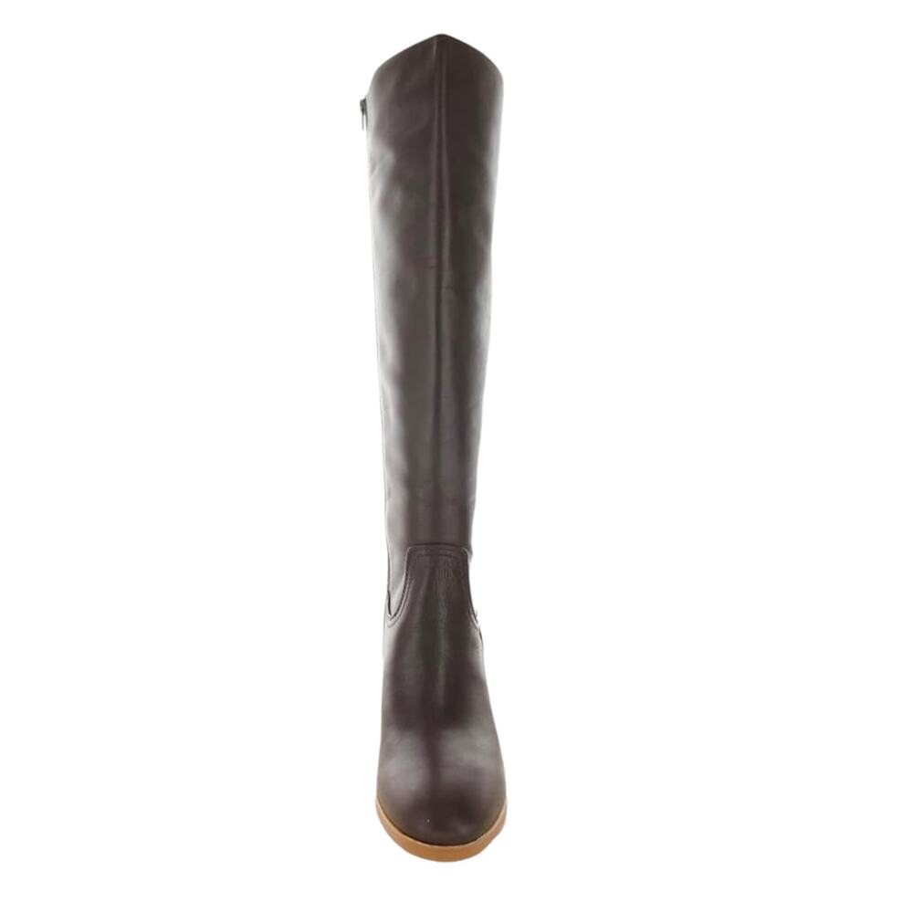 Giani Bernini Womens Odettee Leather Block Heel Knee High Boots Brown Size 9 1/2 - Picture 3 of 3